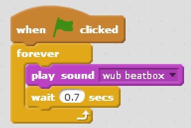 A group of Scratch blocks.