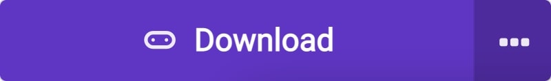 Close up of the Download button in the MakeCode Editor