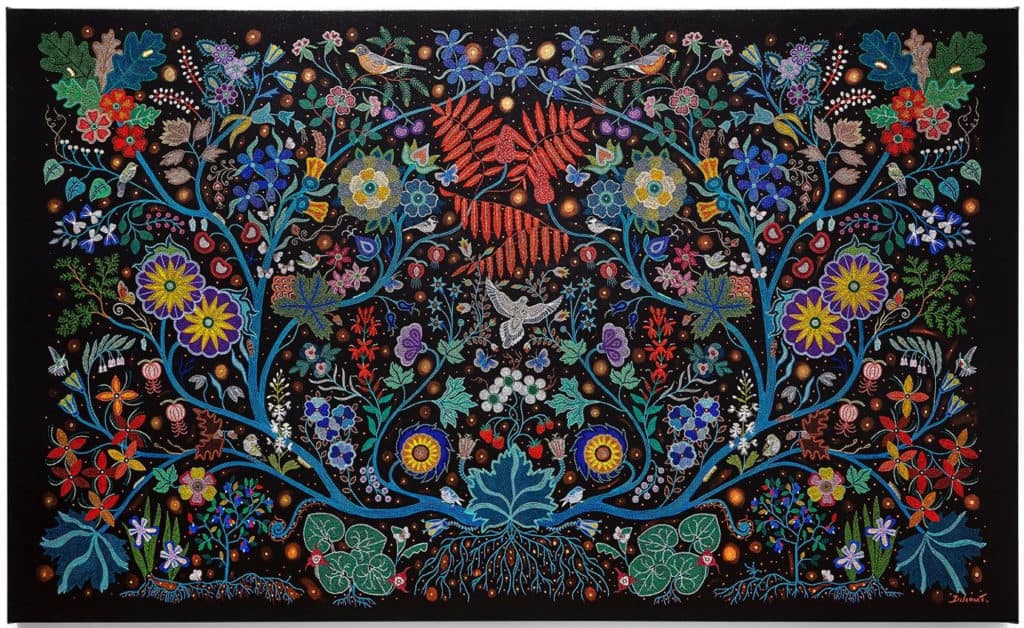 Artwork by Christi Belcourt.