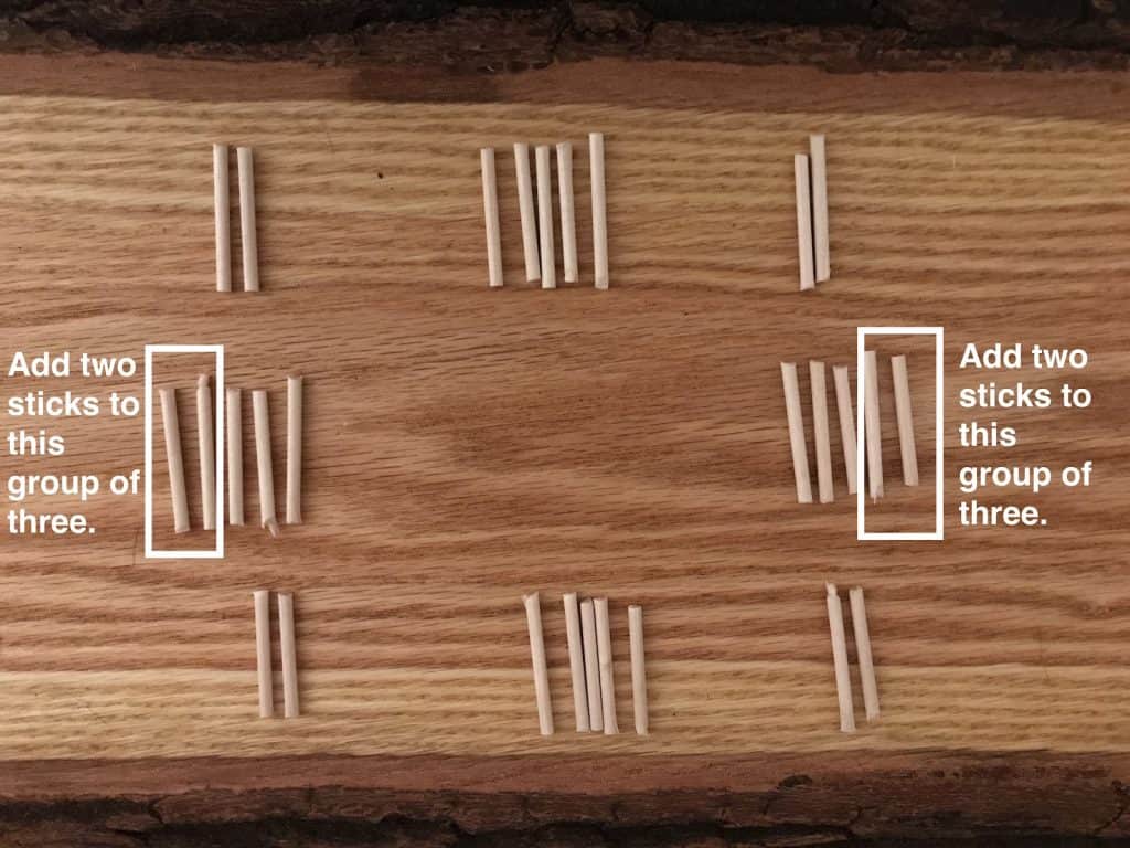 The answer to Pinnguaq's stick puzzler challenge #3.