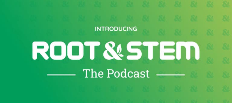 Root and Stem podcast header