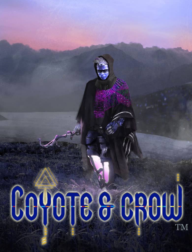 The Wanderer, a character from Coyote & Crow, drawn by Kyle Charles.