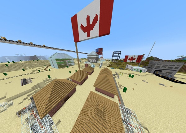 A screenshot of Minecraft.