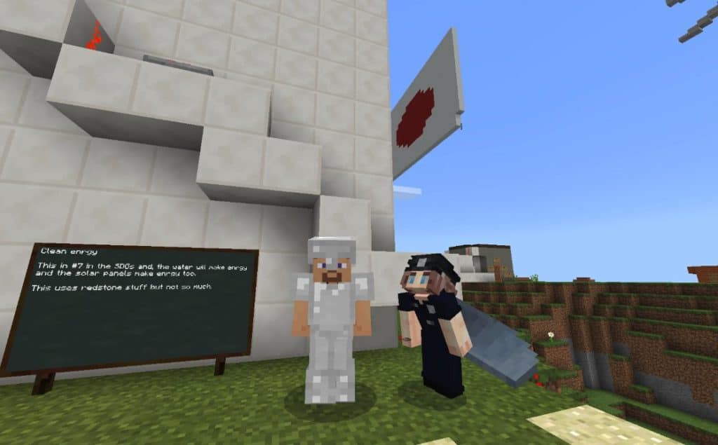 A screenshot of Minecraft.
