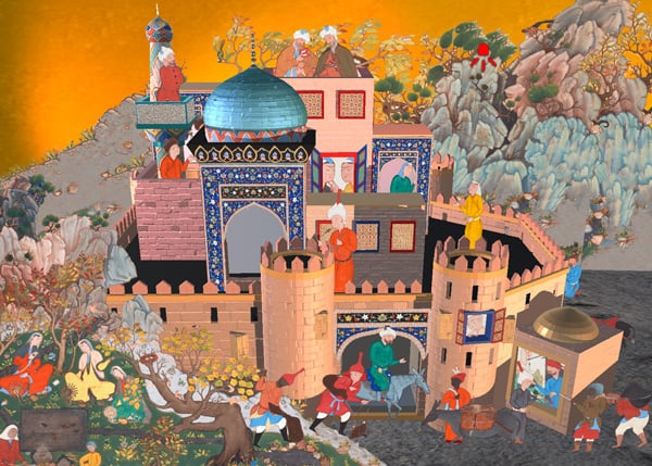A still from the Remastered exhibition at the Aga Khan Museum in Toronto.