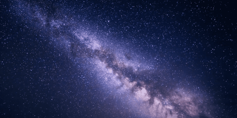 A photo of the sky. The milky way can be seen.