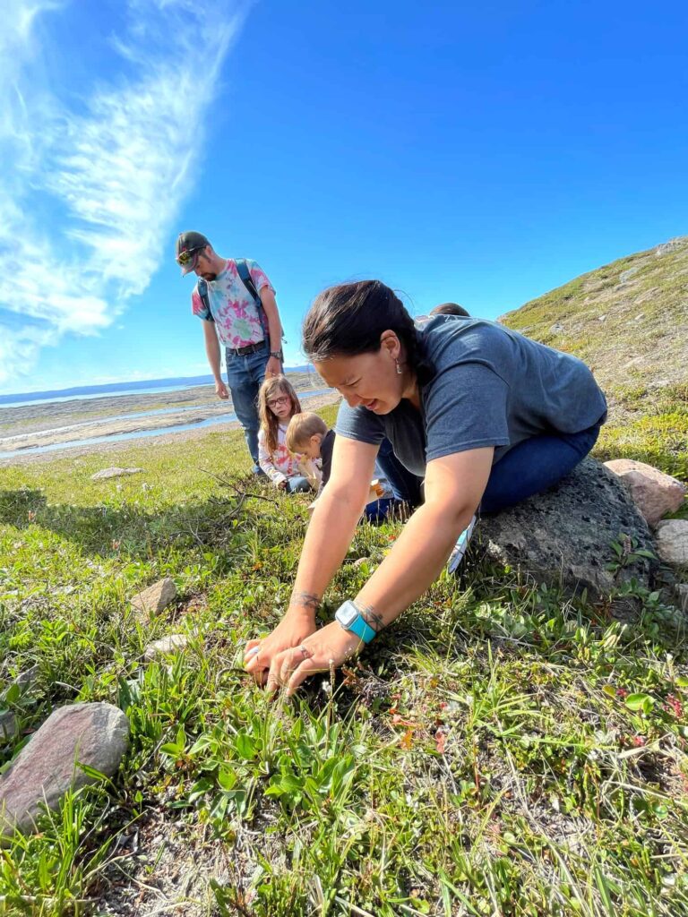On the land in Iqaluit