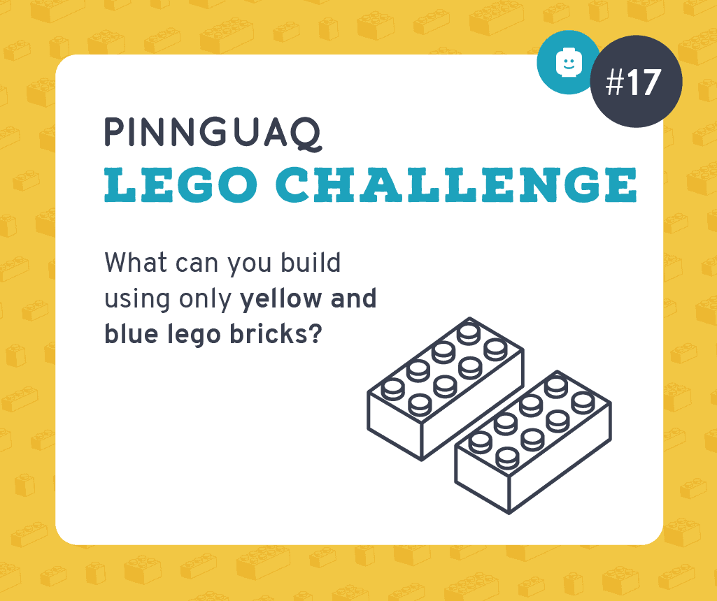 Pinnguaq's K–3 Lego Challenge #17 card.